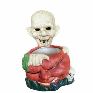 Anne Rice Autographed Halloween Skull and Pumpkin Decor